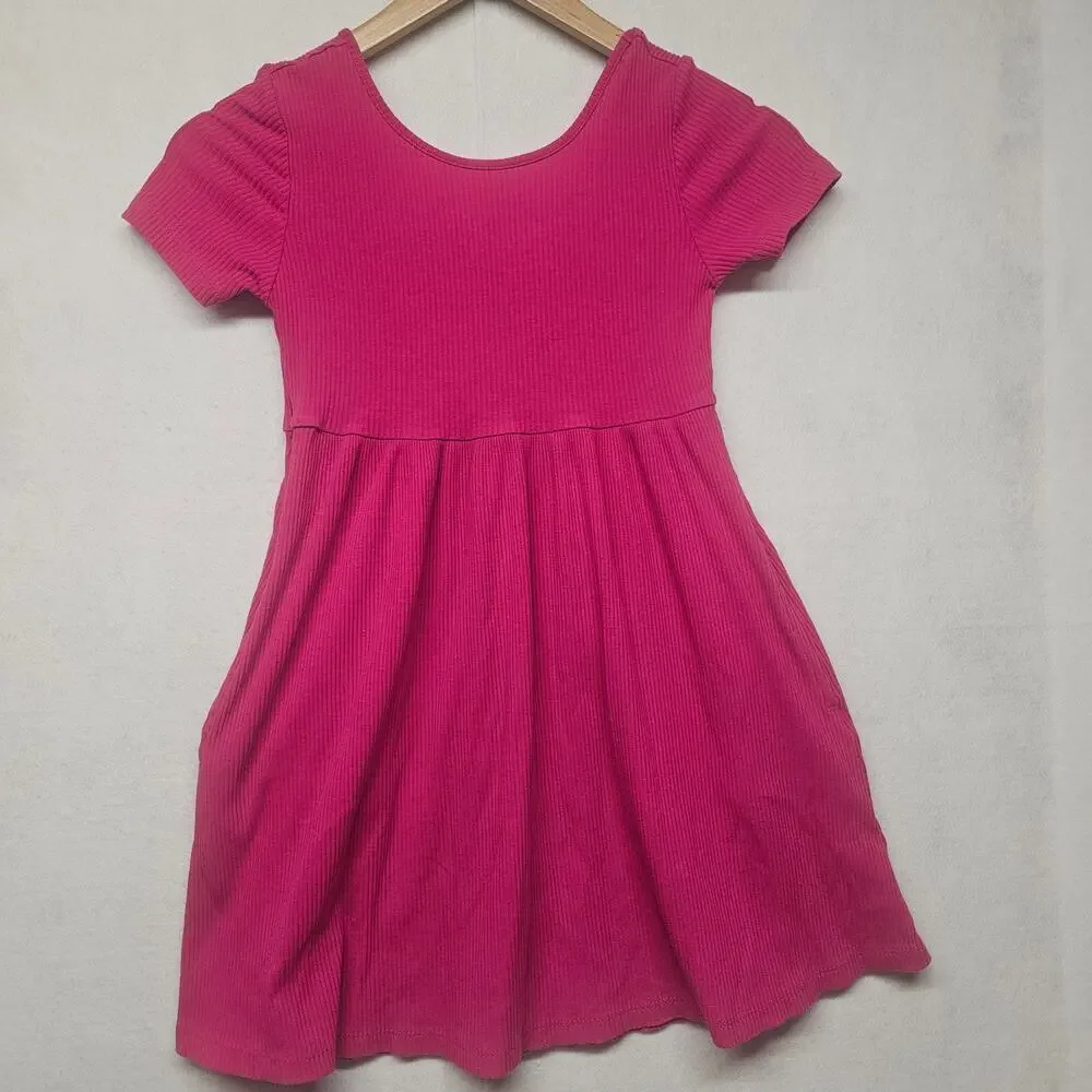 Old Navy Pink Dress for girls with Pockets Size Medium 8